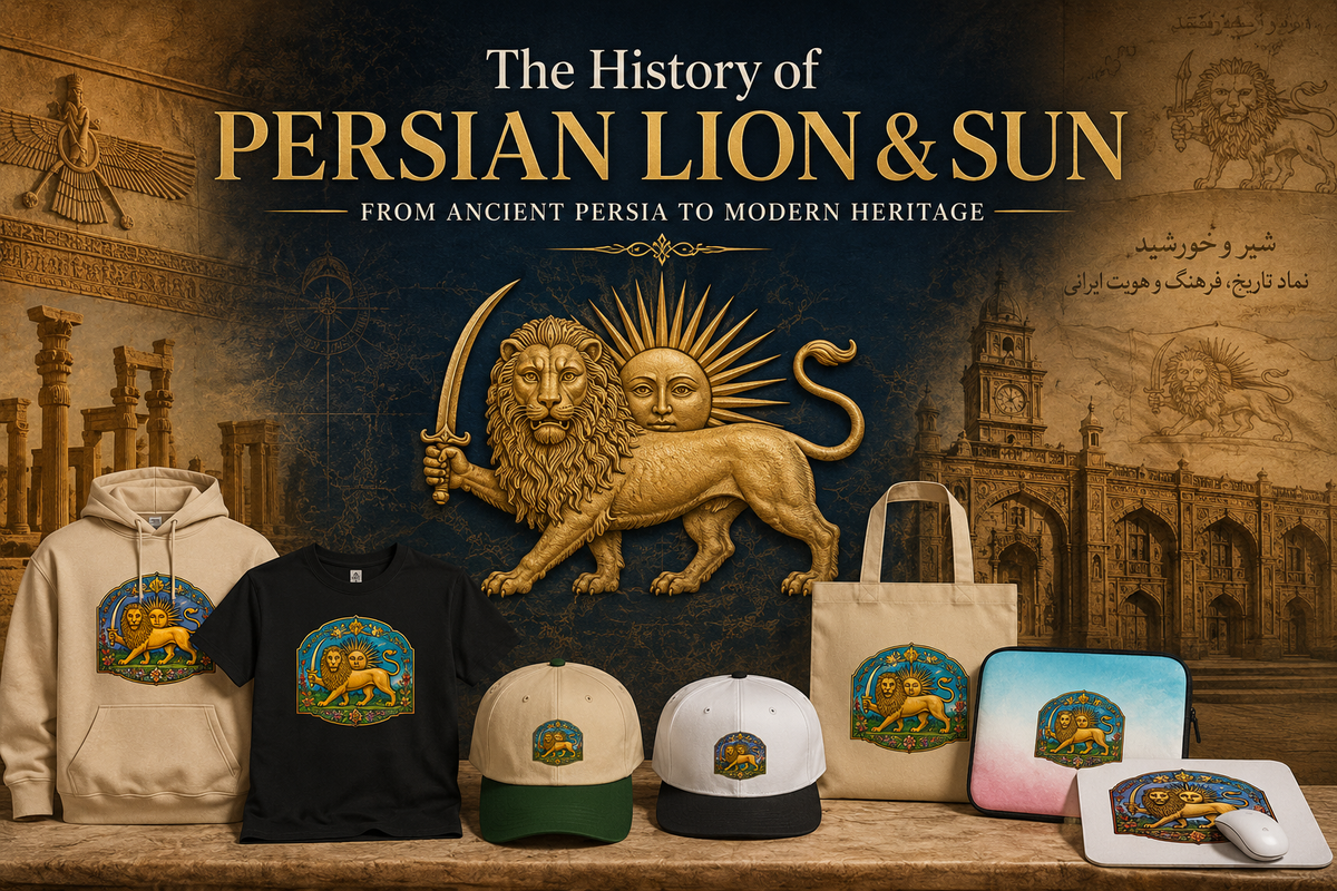 Persian Lion and Sun history from Ancient Persia to modern Iranian heritage
