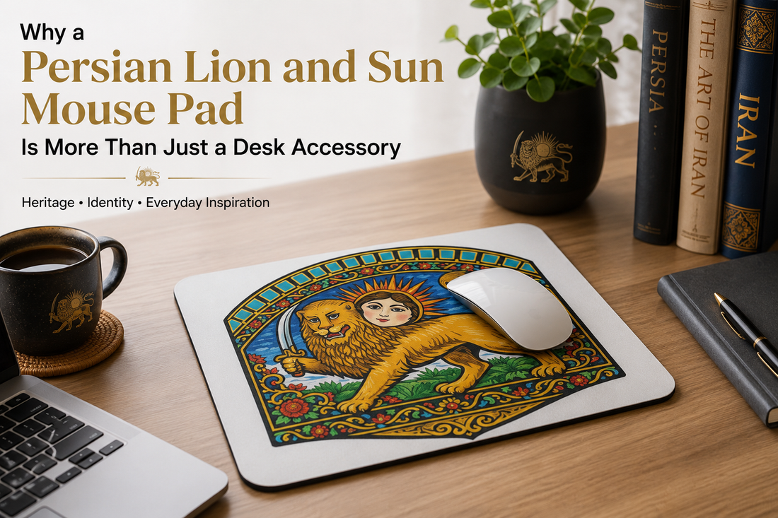 Why a Persian Lion and Sun Mouse Pad Is More Than Just a Desk Accessory