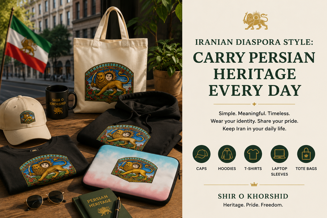 Iranian Diaspora Style: How to Carry Persian Heritage Every Day